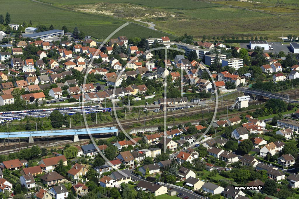 Photo arienne de Brtigny-sur-Orge (la Moinerie)