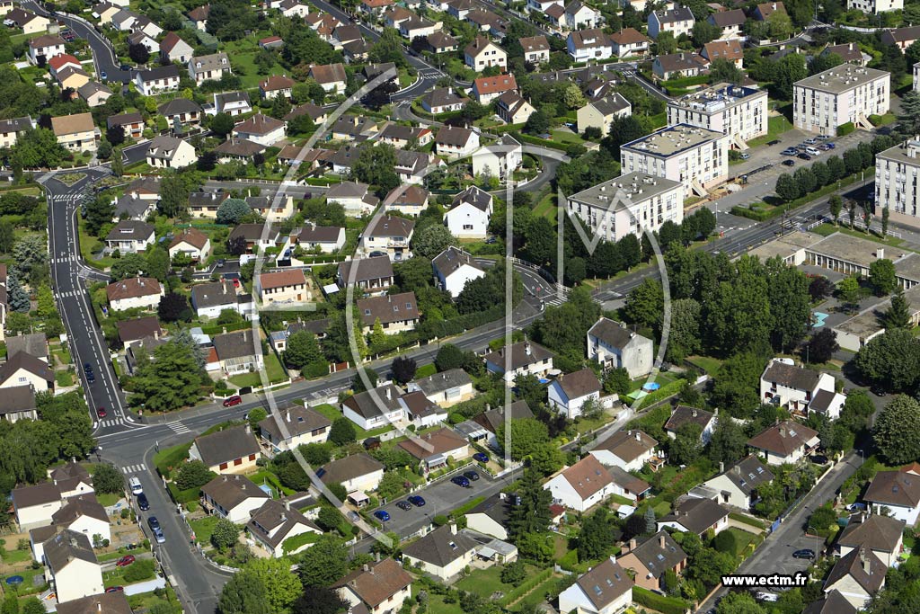 Photo arienne de Brtigny-sur-Orge (la Moinerie)