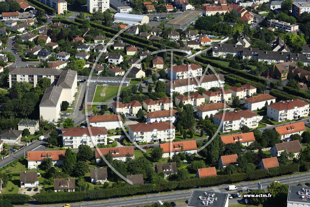 Photo arienne de Brtigny-sur-Orge (la Roseraie)