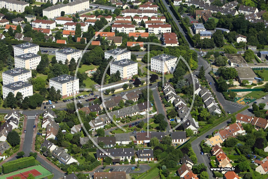 Photo arienne de Brtigny-sur-Orge (les Adrets)