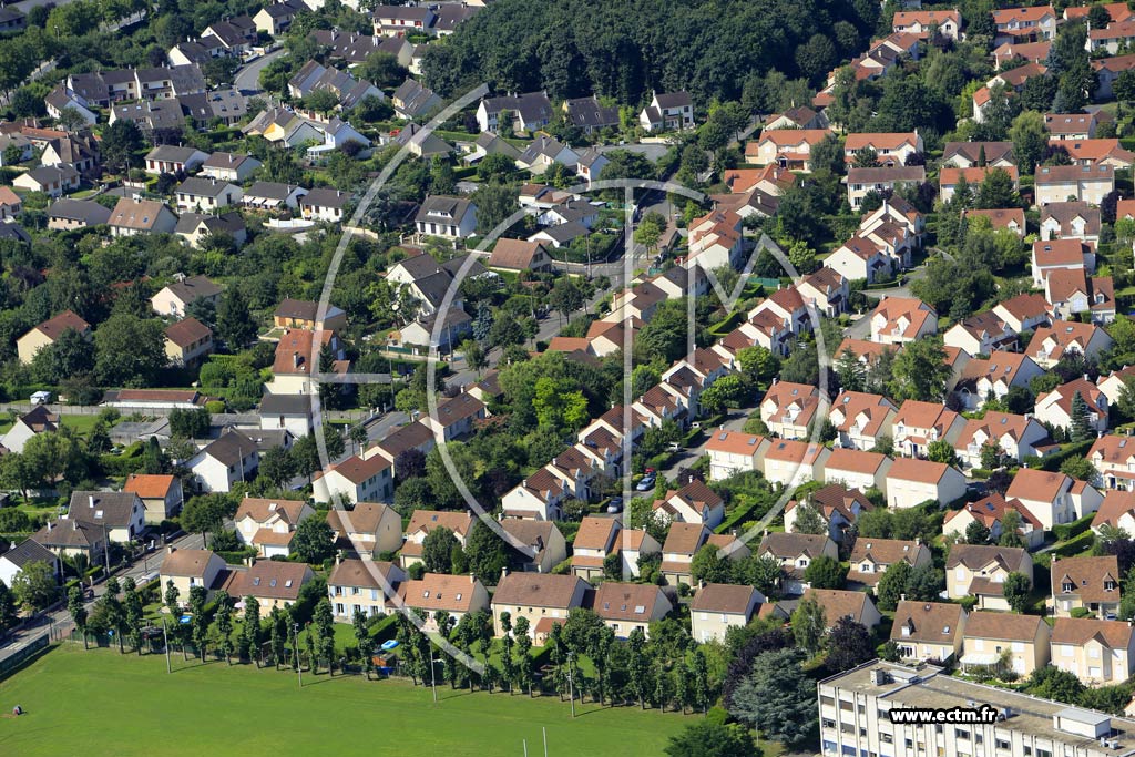 Photo arienne de Brtigny-sur-Orge (les Boulins)