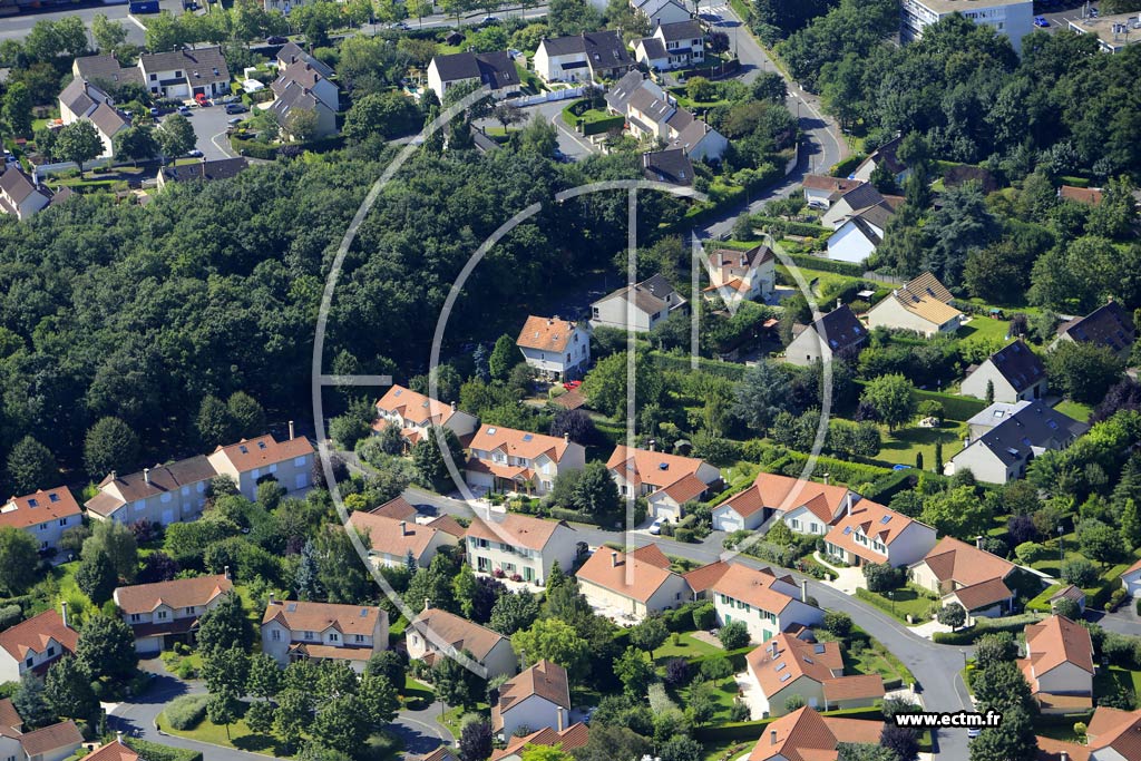 Photo arienne de Brtigny-sur-Orge (les Boulins)