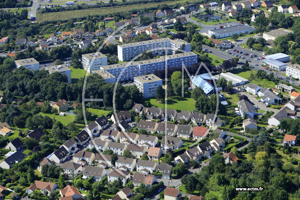 Photo arienne de Brtigny-sur-Orge (les Boulins)