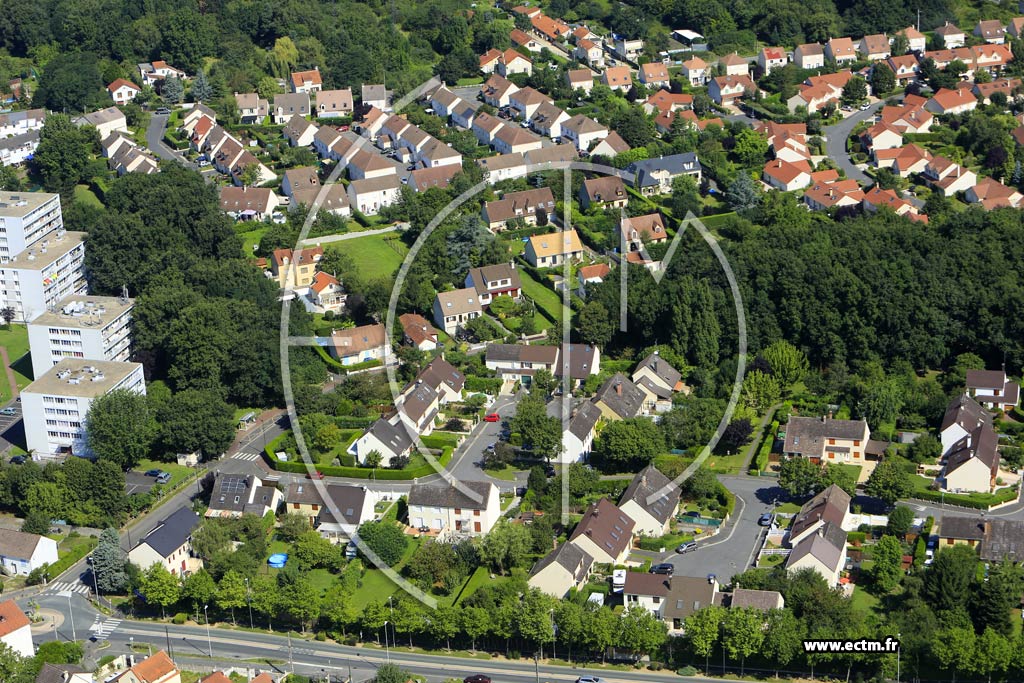 Photo arienne de Brtigny-sur-Orge (les Boulins)