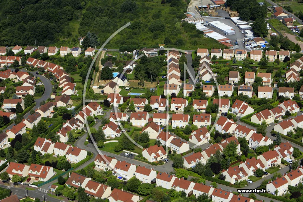 Photo arienne de Brtigny-sur-Orge (les Boulins)