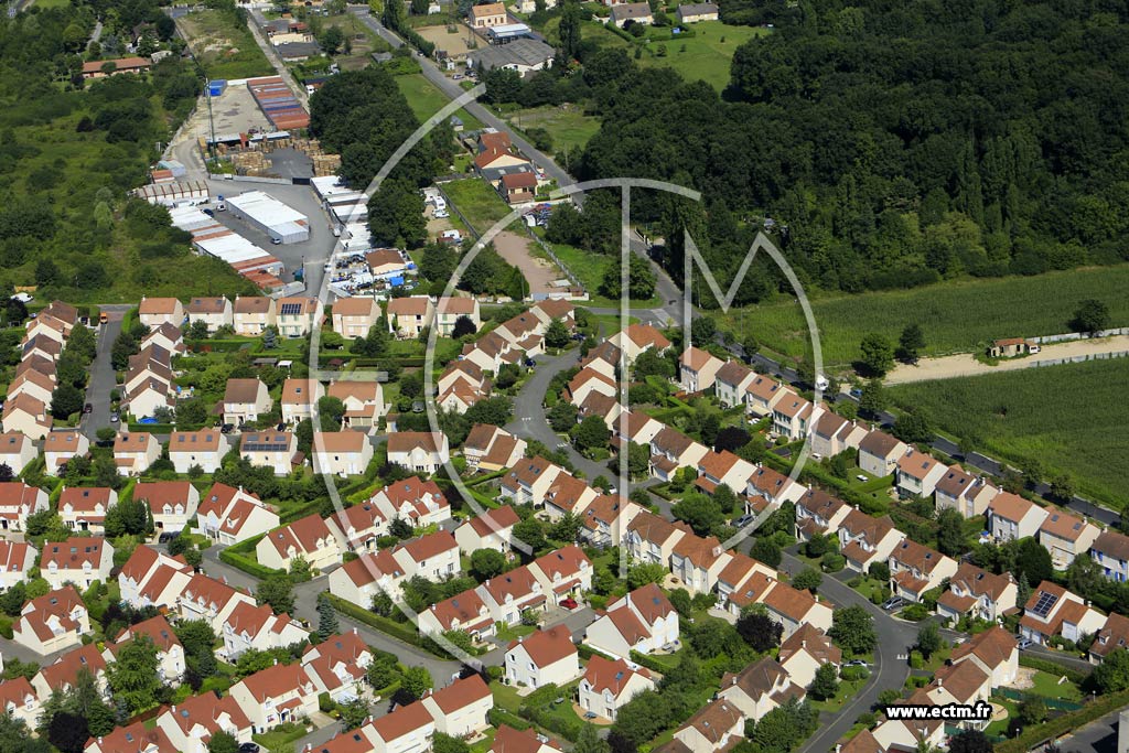 Photo arienne de Brtigny-sur-Orge (les Boulins)