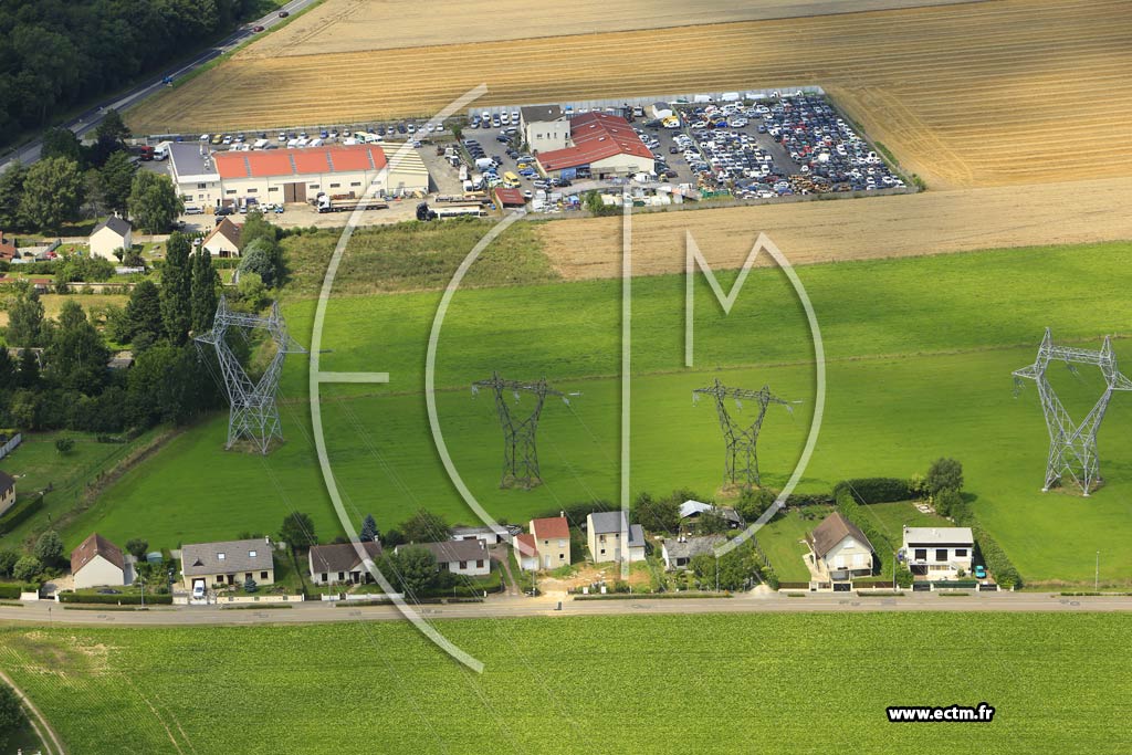 Photo arienne de Cheptainville