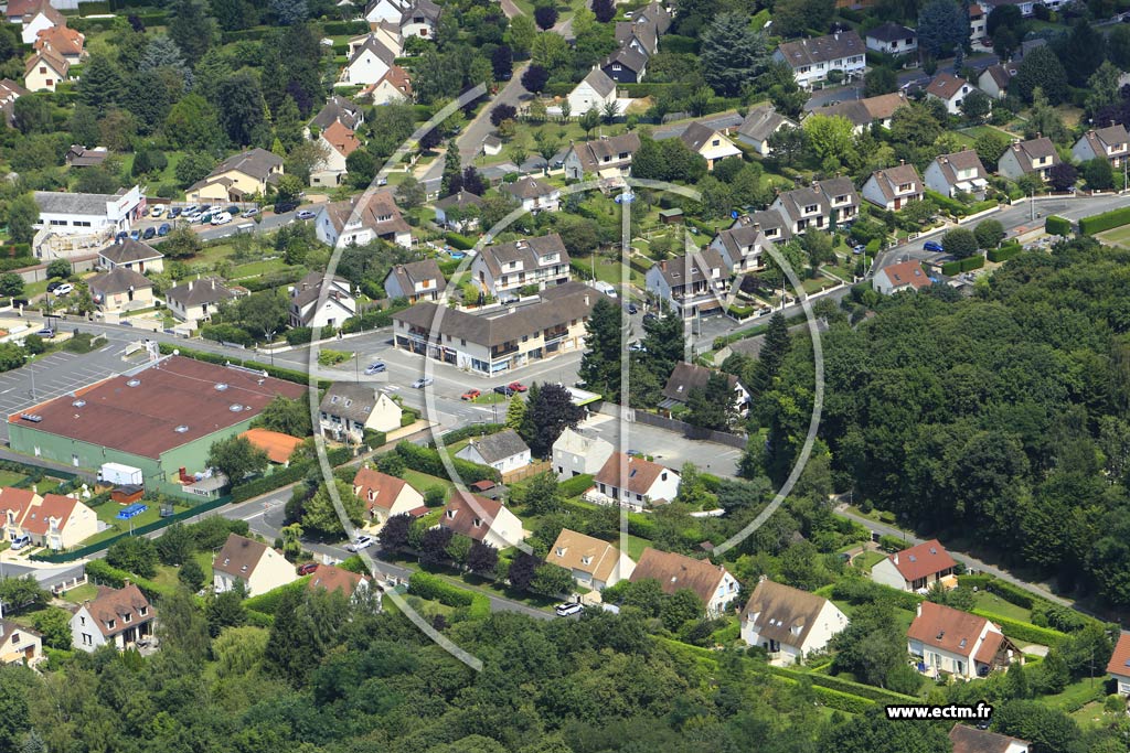 Photo arienne de Janville-sur-Juine