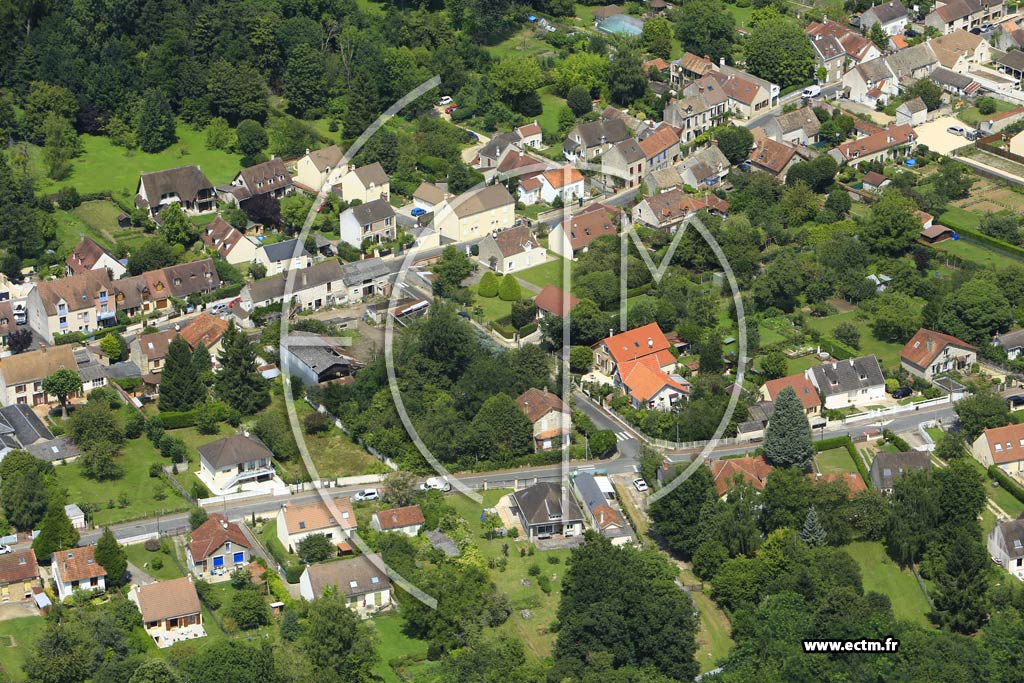Photo arienne de Janville-sur-Juine