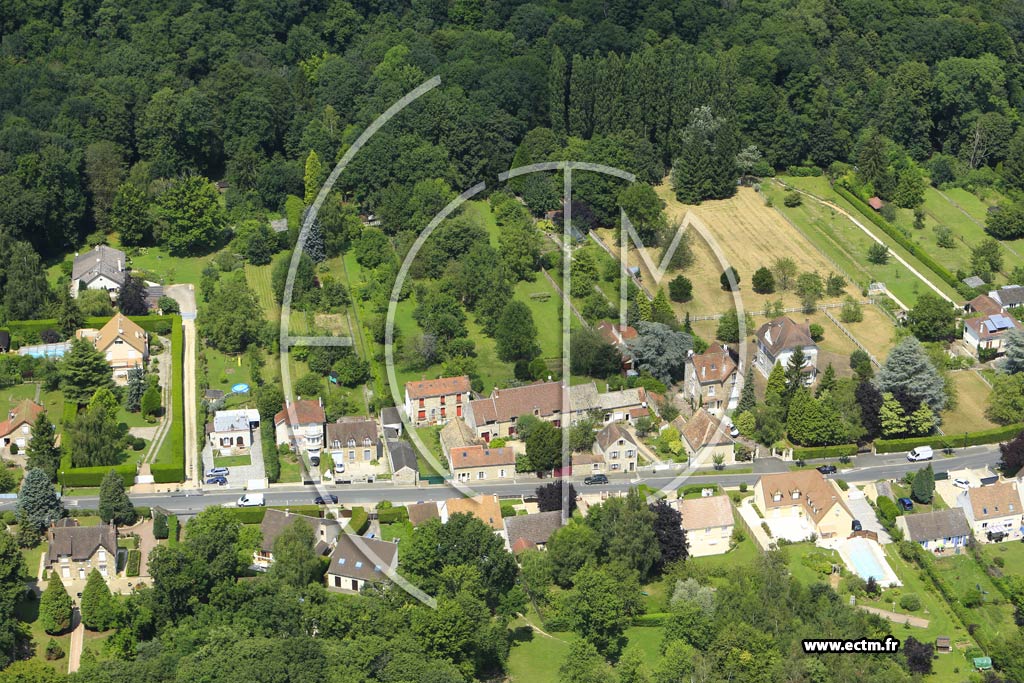 Photo arienne de Janville-sur-Juine (la Grande Maison)