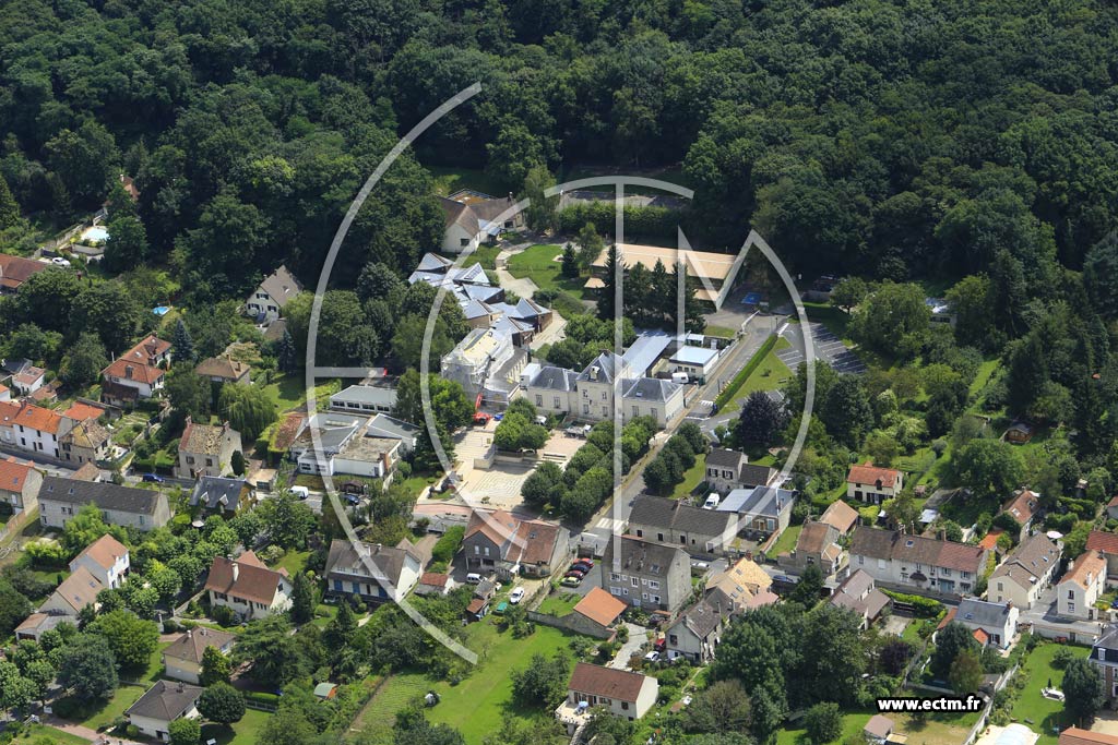 Photo arienne de Janville-sur-Juine (la Grande Maison)