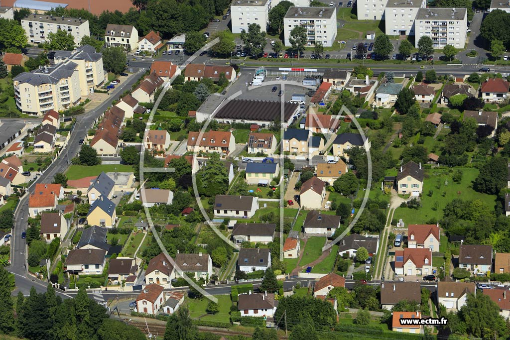 Photo arienne de La Norville (le Gros Orme)