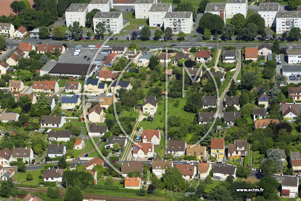 Photo arienne de La Norville (le Gros Orme)