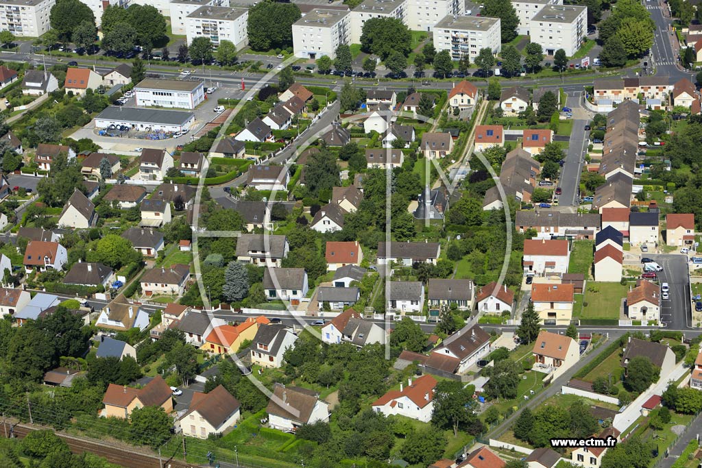 Photo arienne de La Norville (le Gros Orme)
