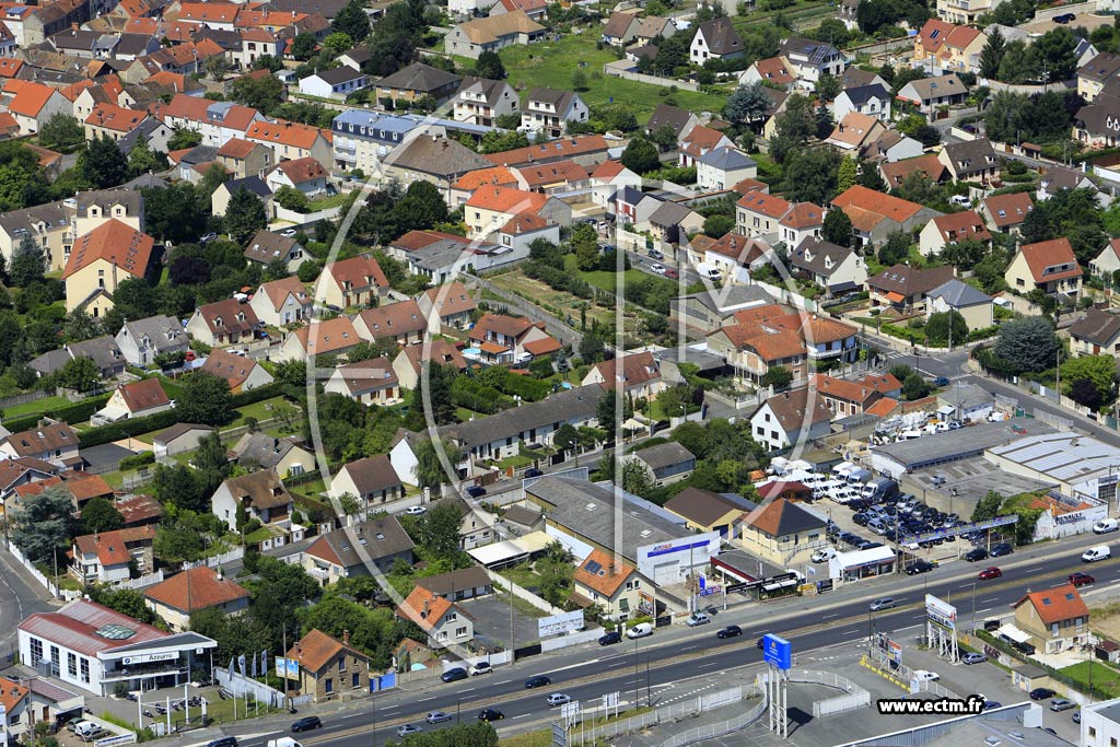Photo arienne de La Ville-du-Bois