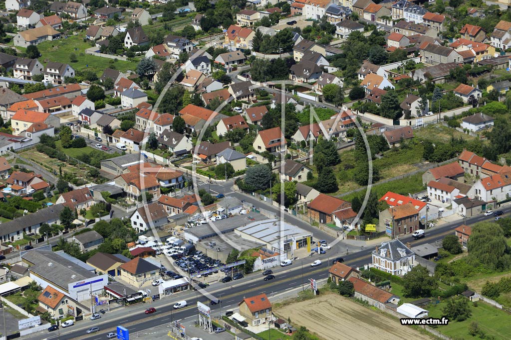 Photo arienne de La Ville-du-Bois