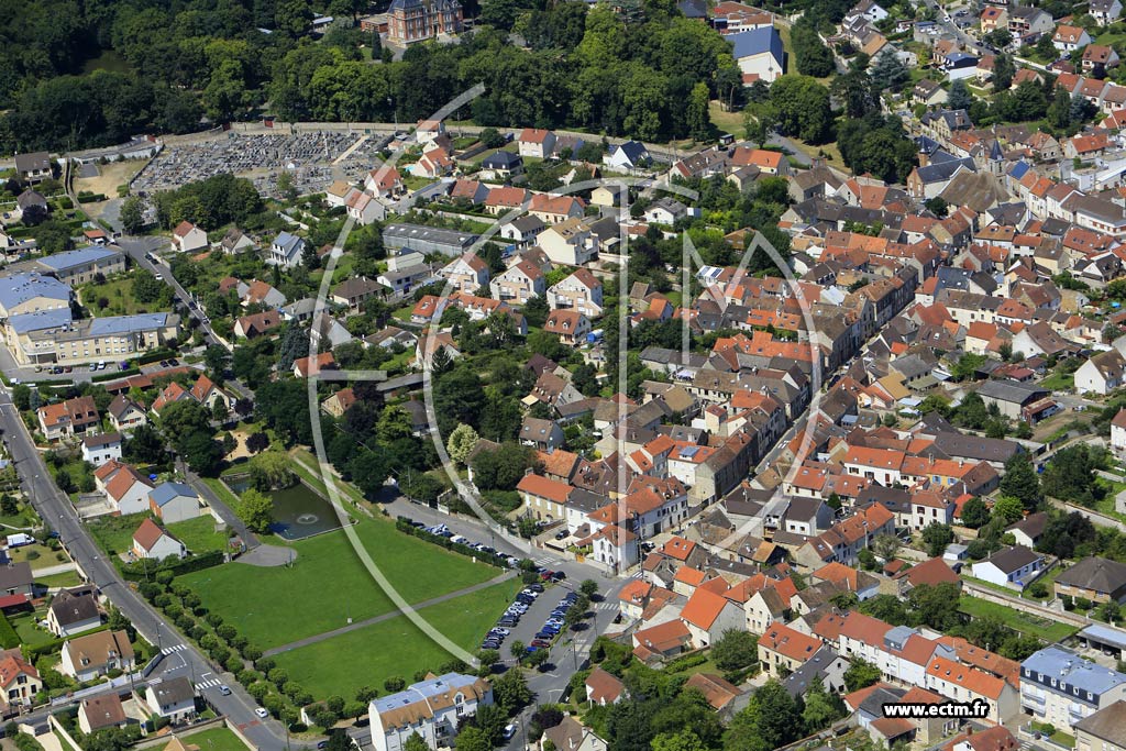 Photo arienne de La Ville-du-Bois