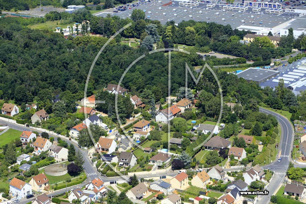Photo arienne de La Ville-du-Bois