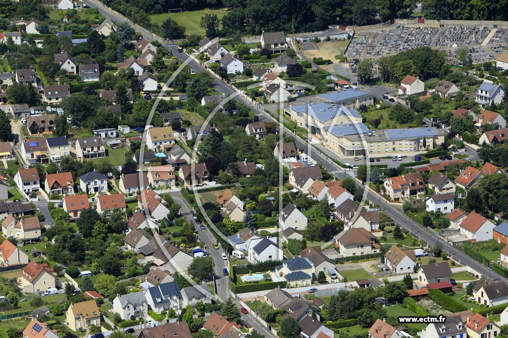 Photo arienne de La Ville-du-Bois (les Gris Prs)