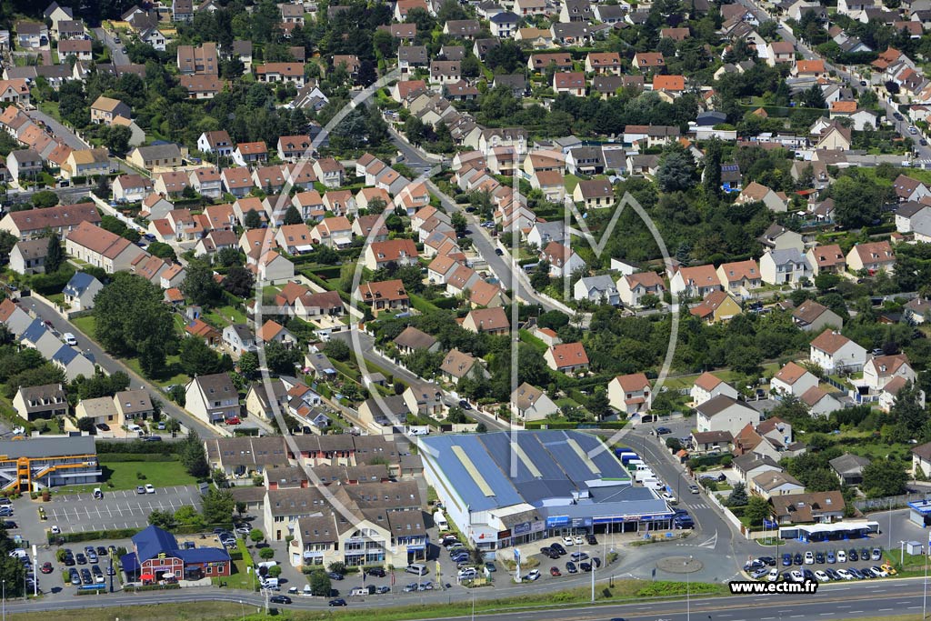 Photo arienne de La Ville-du-Bois (les Prs)