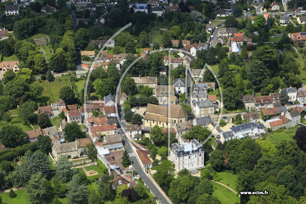 Photo arienne de Lardy (Pont de l'Htre)