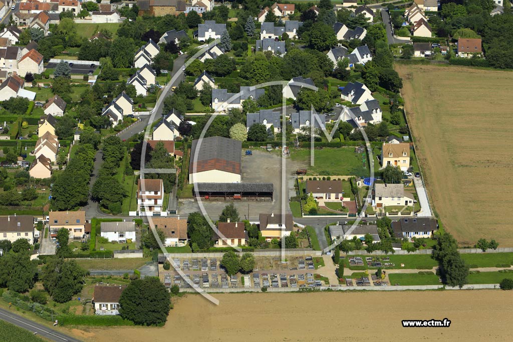 Photo arienne de Leudeville (Hameau des Gallinires)
