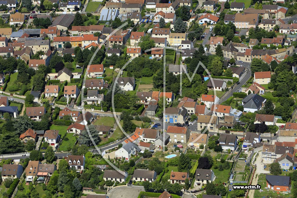 Photo arienne de Leuville-sur-Orge