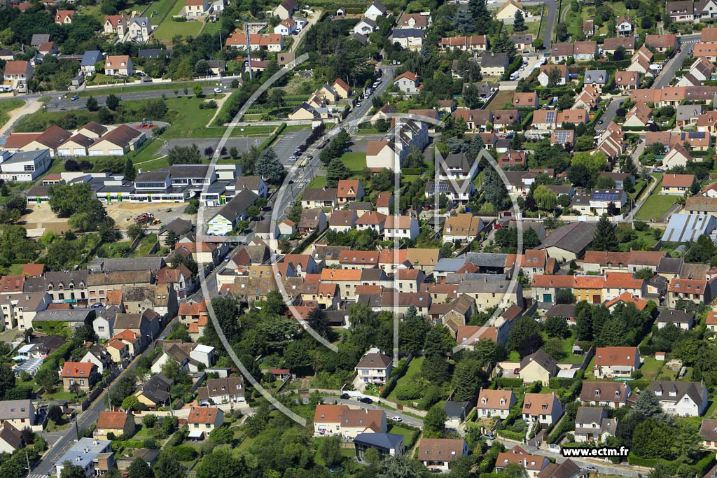 Photo arienne de Leuville-sur-Orge