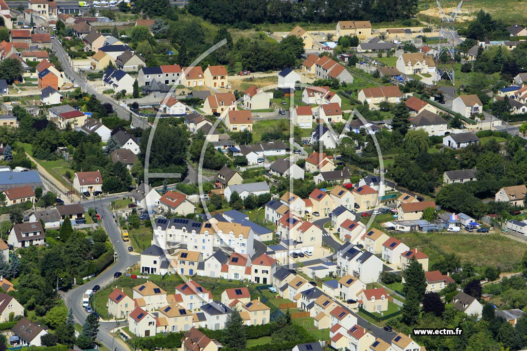 Photo arienne de Leuville-sur-Orge (Bois Hermier)