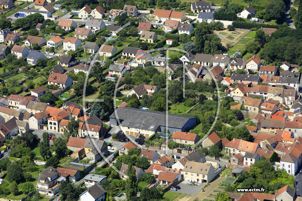 Photo arienne de Leuville-sur-Orge (la Grce de Dieu)