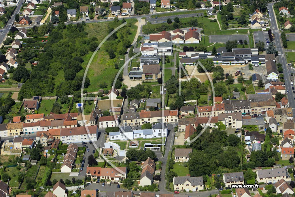 Photo arienne de Leuville-sur-Orge (le Parc)