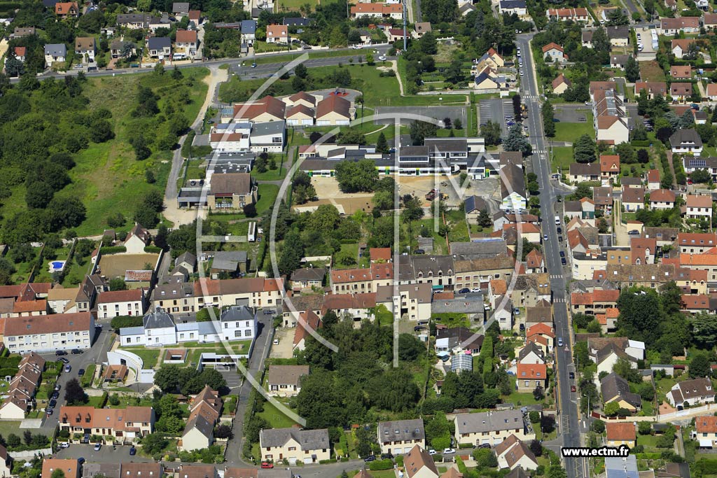 Photo arienne de Leuville-sur-Orge (le Parc)