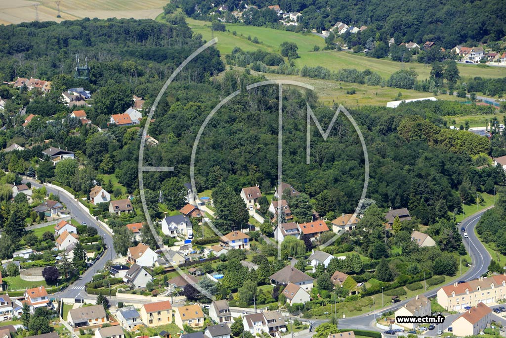 Photo arienne de Longpont-sur-Orge