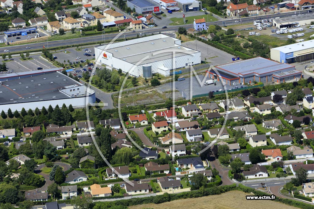 Photo arienne de Longpont-sur-Orge (les chassons)