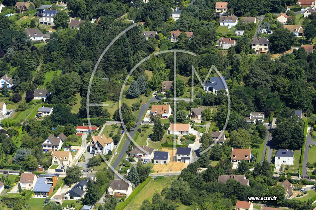 Photo arienne de Marcoussis (le Houssay)