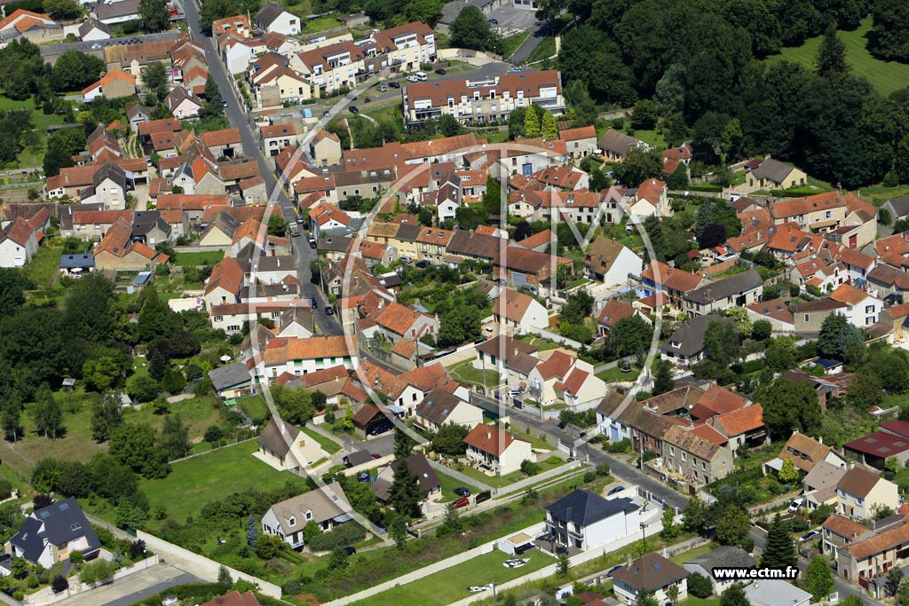 Photo arienne de Marcoussis (le Mesnil)