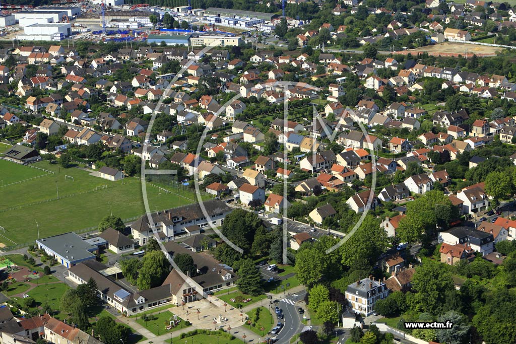 Photo arienne de Marolles-en-Hurepoix