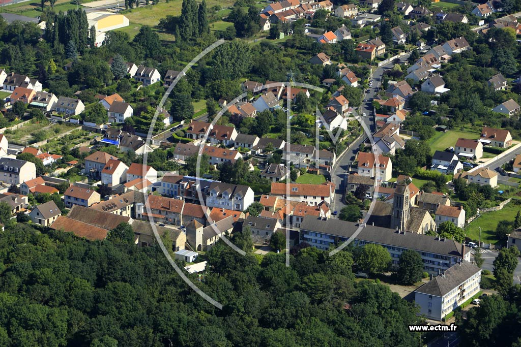 Photo arienne de Marolles-en-Hurepoix