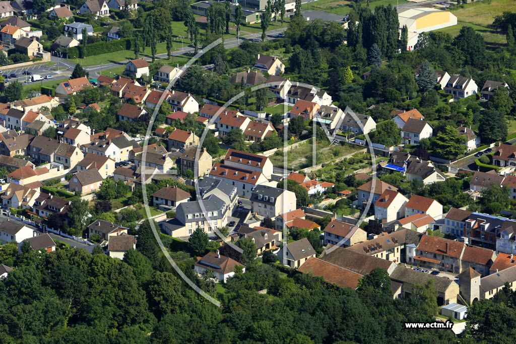 Photo arienne de Marolles-en-Hurepoix