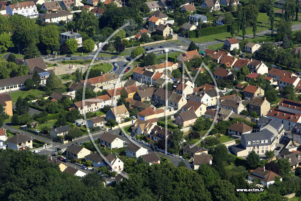 Photo arienne de Marolles-en-Hurepoix