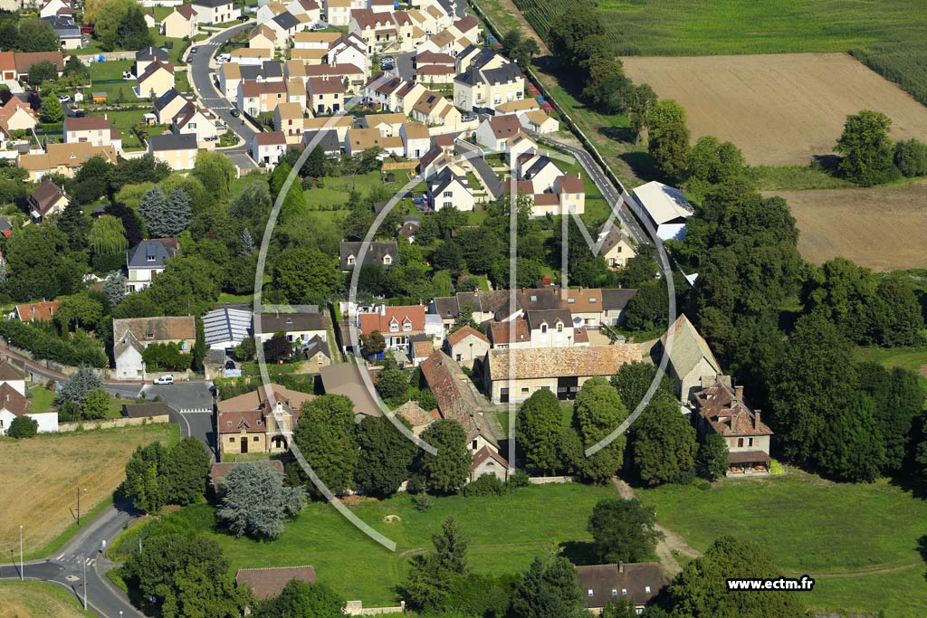 Photo arienne de Marolles-en-Hurepoix