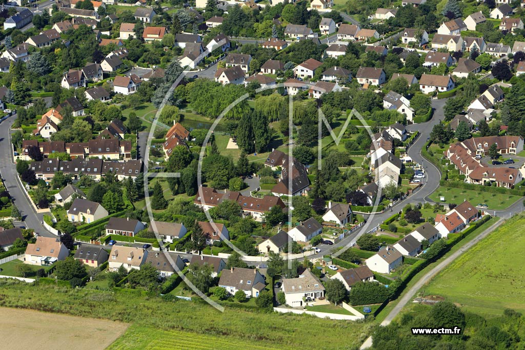 Photo arienne de Marolles-en-Hurepoix (le Chevron)