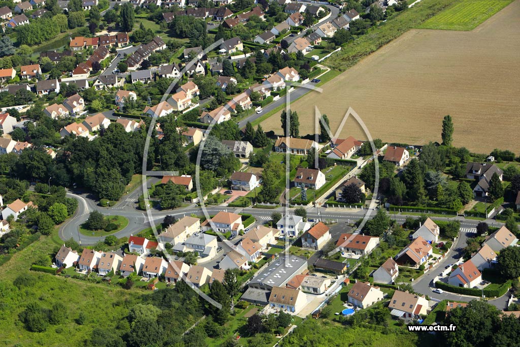 Photo arienne de Marolles-en-Hurepoix (les Graviers)