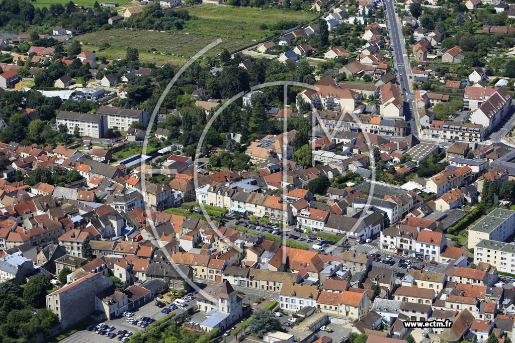 Photo arienne de Montlhry