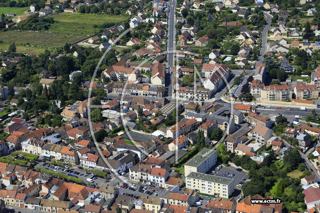 Photo arienne de Montlhry