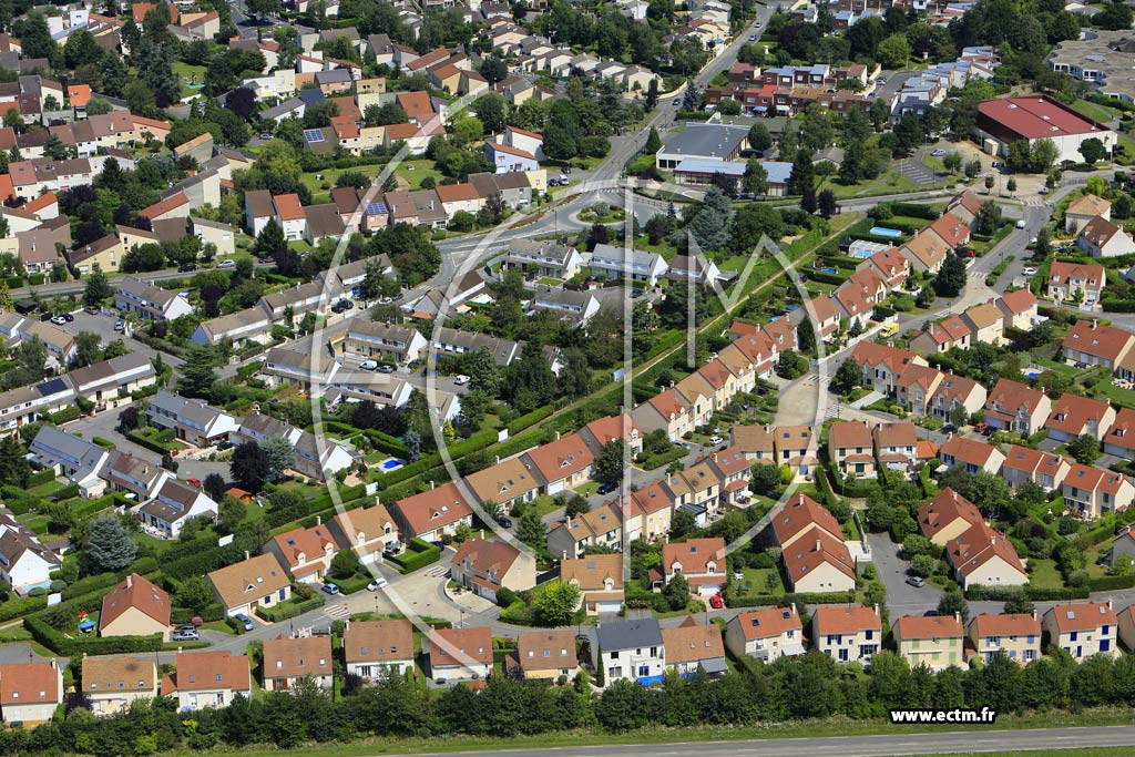 Photo arienne de Nozay