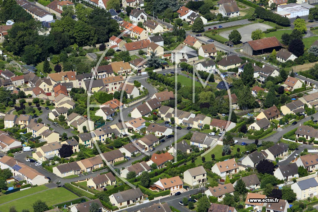 Photo arienne de Ollainville