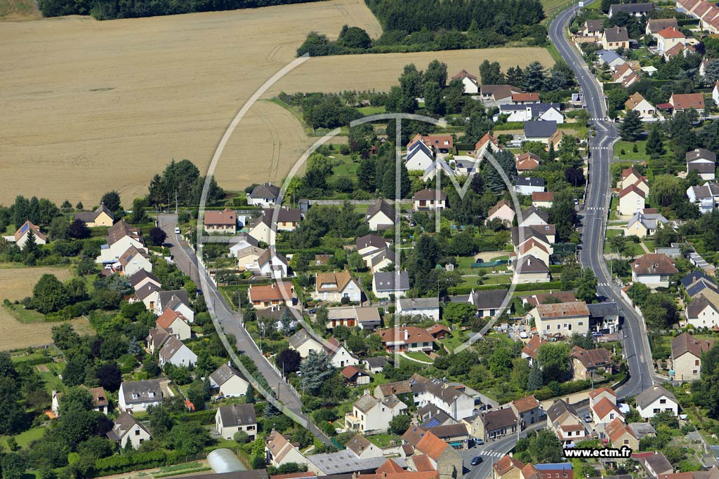 Photo arienne de Ollainville