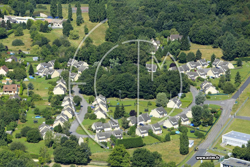 Photo arienne de Ollainville (la Mare des Champs)
