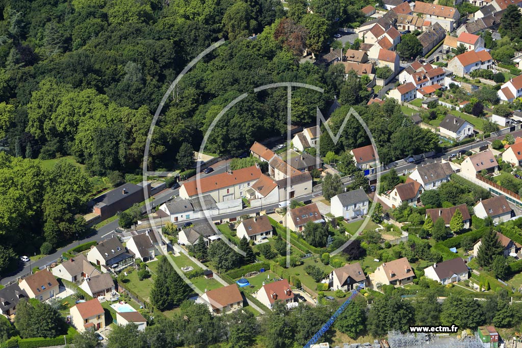 Photo arienne de Ollainville (la Roche)
